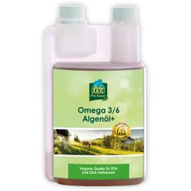 LEXA Ergänzungsfutter OMEGA 3-6 ALGENÖL+...