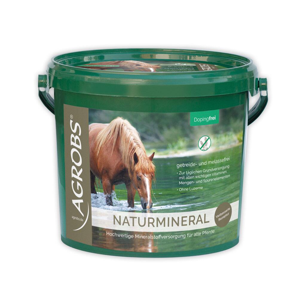 AGROBS Mineralfutter NATURMINERAL für Pferde 3kg