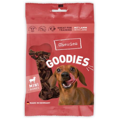 CHEWIES Leckerli GOODIES MINI-LAMMKNÖCHELCHEN für Hunde 125g