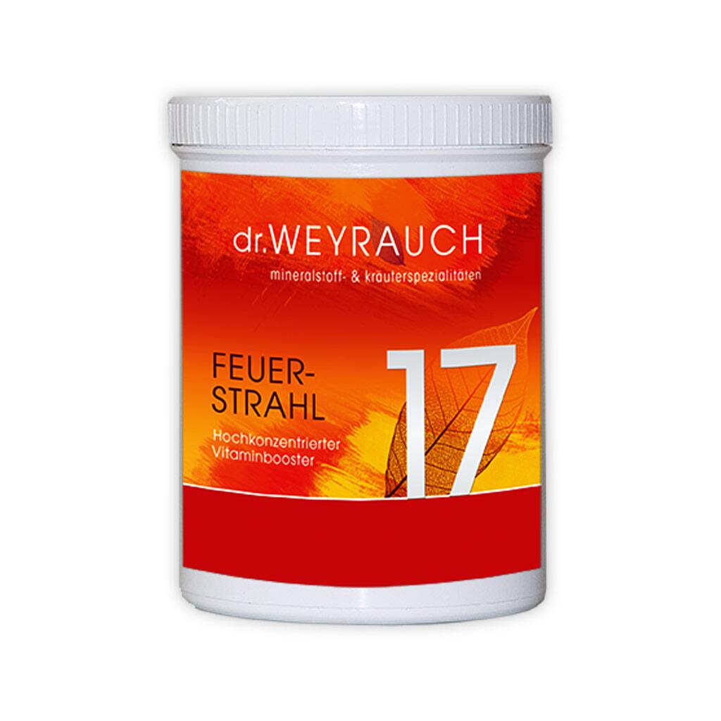 DR. WEYRAUCH Ergänzungsfutter NR. 17 FEUERSTRAHL für Pferde 1000g