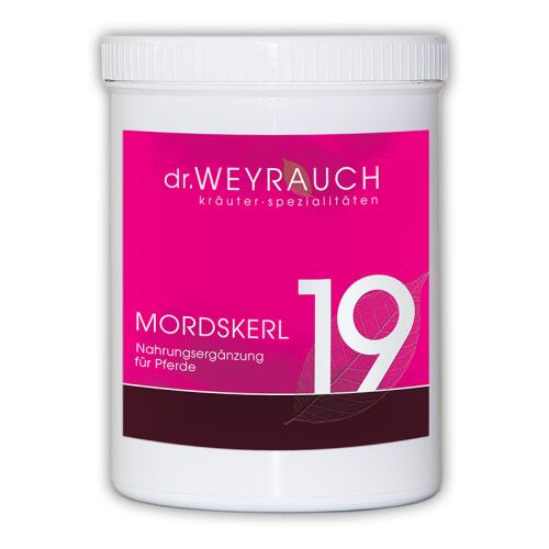 DR. WEYRAUCH Ergänzungsfutter NR. 19 MORDSKERL für Pferde 1kg