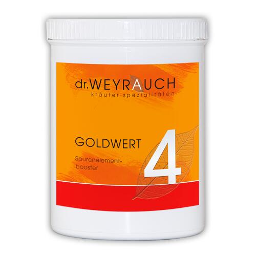 DR. WEYRAUCH Ergänzungsfutter NR. 4 GOLDWERT für Pferde 1kg