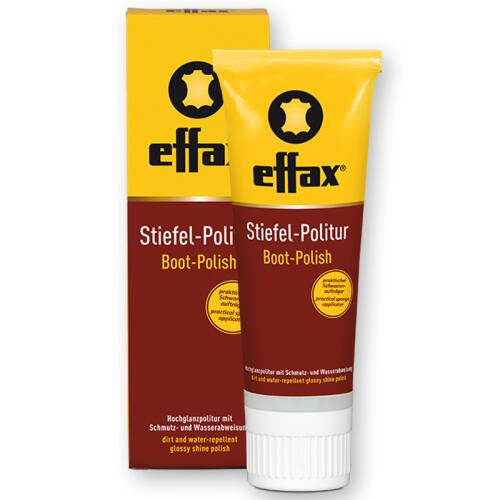 EFFAX Lederpflege STIEFEL-POLITUR für schwarze Reitstiefel 75ml