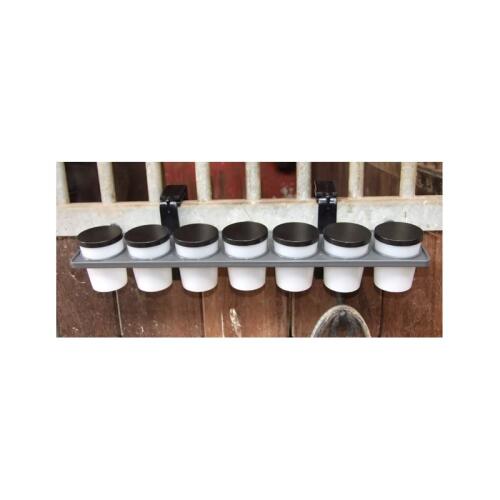 GEWA Stallzubehr WOCHENPLANER ZUSATZFUTTER fr Pferdezusatzfutter 7x160ml