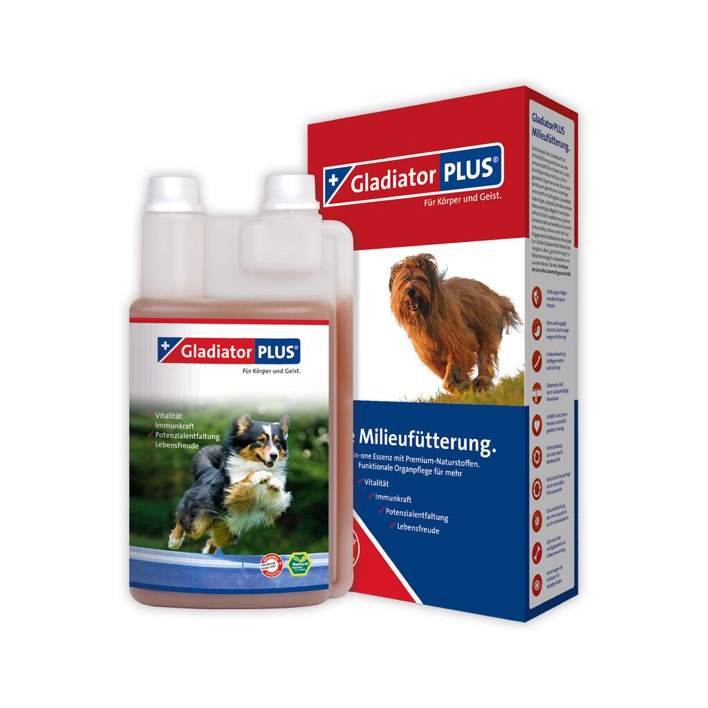 GLADIATOR Ergänzungsfutter GLADIATOR PLUS für Hunde 1Liter