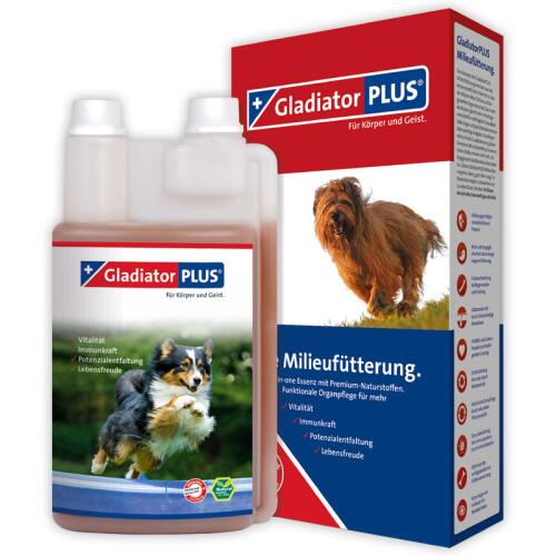 GLADIATOR Ergänzungsfutter GLADIATOR PLUS für Hunde 1Liter