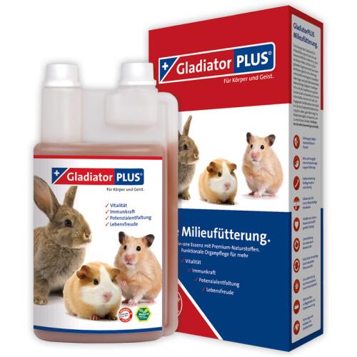 GLADIATOR Ergänzungsfutter GLADIATOR PLUS für Kleintiere 100ml