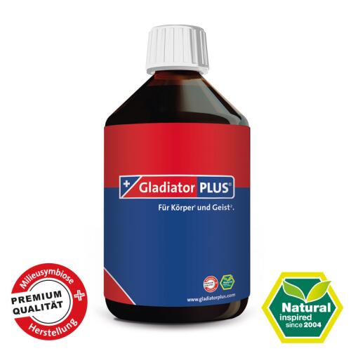 GLADIATOR Nahrungsergänzung GLADIATOR PLUS für den Mensch 500ml