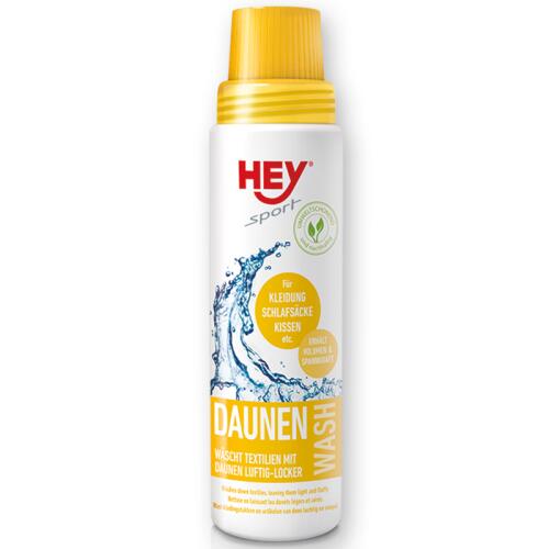 HEY SPORT Leder & Textilpflege DAUNEN WASH für Textilien 250ml