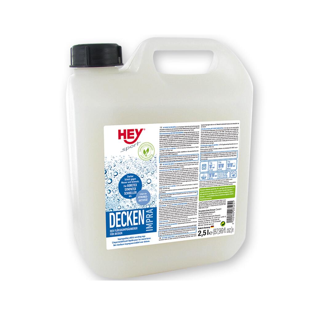 HEY SPORT Leder & Textilpflege RUG IMPRA FF für Textilien 2,5l Kanister