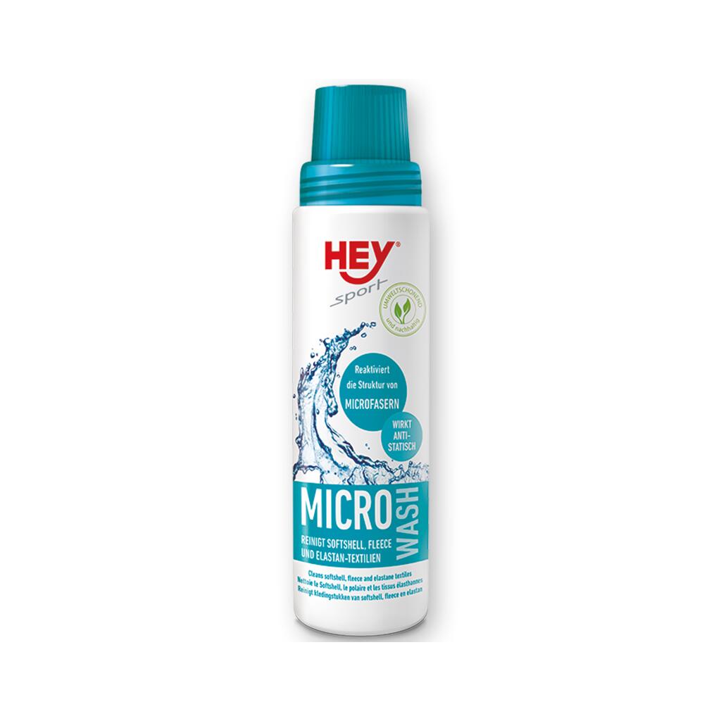 HEY SPORT Leder & Textilpflege MICRO WASH für Textilien 250ml