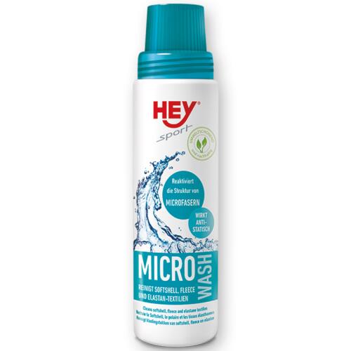 HEY SPORT Leder & Textilpflege MICRO WASH für Textilien 250ml