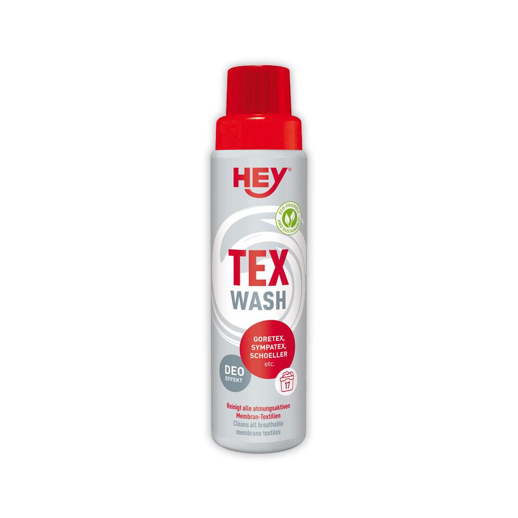 HEY SPORT Leder & Textilpflege TEX WASH für Textilien 250ml