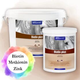 HIPPOSPORT Ergänzungsfutter BIOTIN für Pferde 2kg