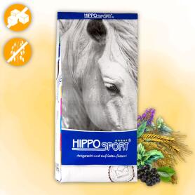 HIPPOSPORT Futter KRÄUTERMÜSLI für Pferde...