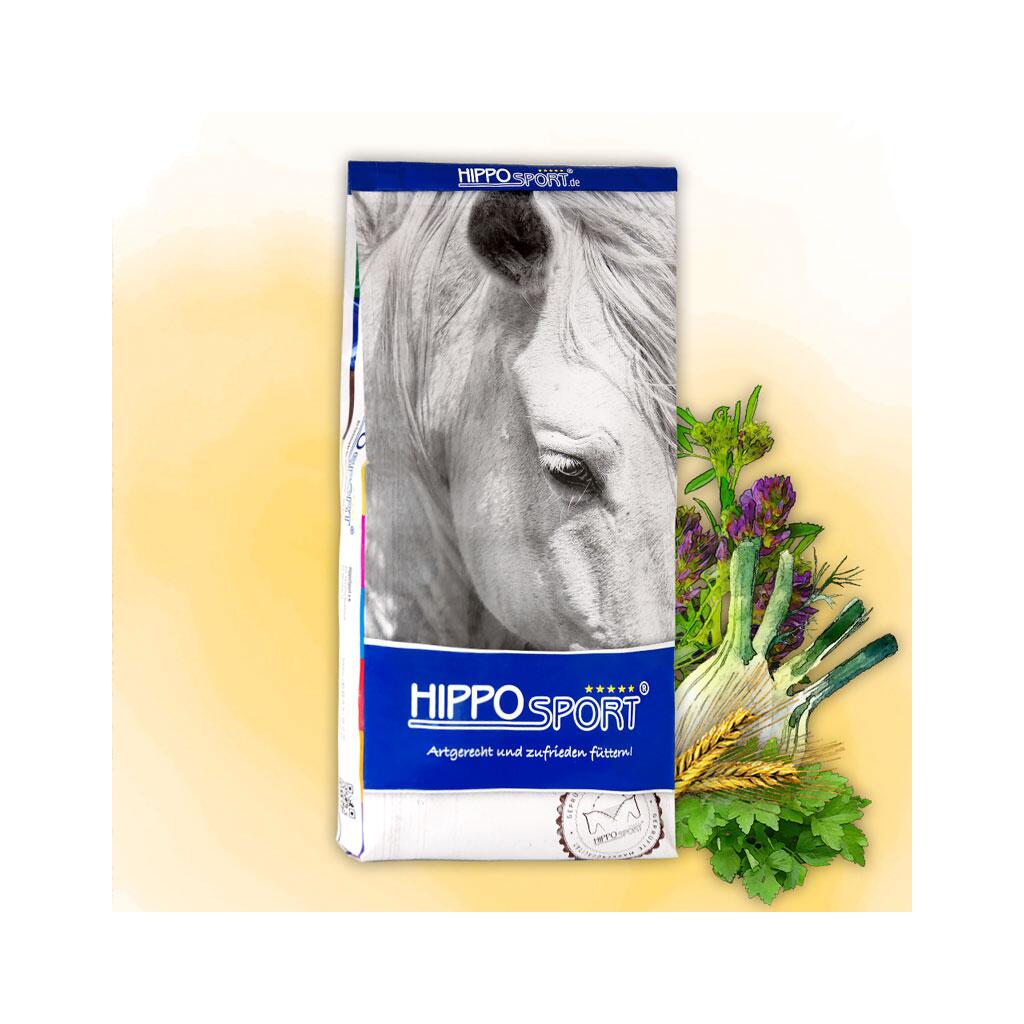 HIPPOSPORT Futter NATURPELLET für Pferde 20kg