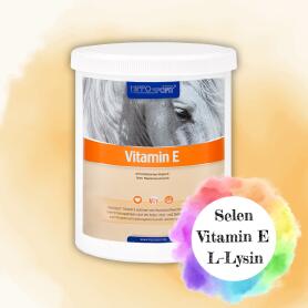 HIPPOSPORT Ergänzungsfutter VITAMIN E für Pferde 750g