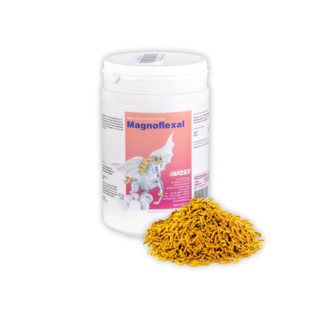 IWEST Ergänzungsfutter MAGNOFLEXAL für Pferde 1kg