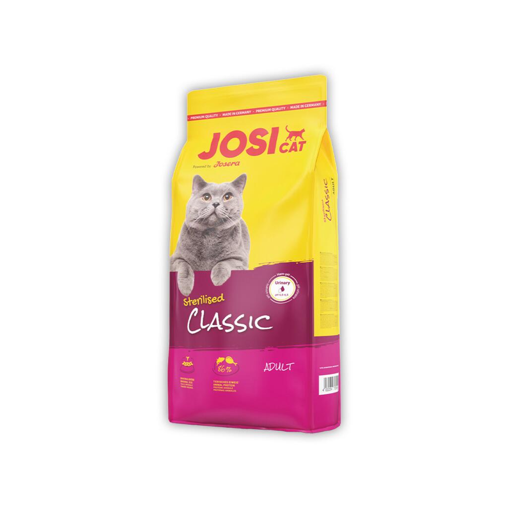 JOSICAT Trockenfutter STERILISED CLASSIC für Katzen 10kg