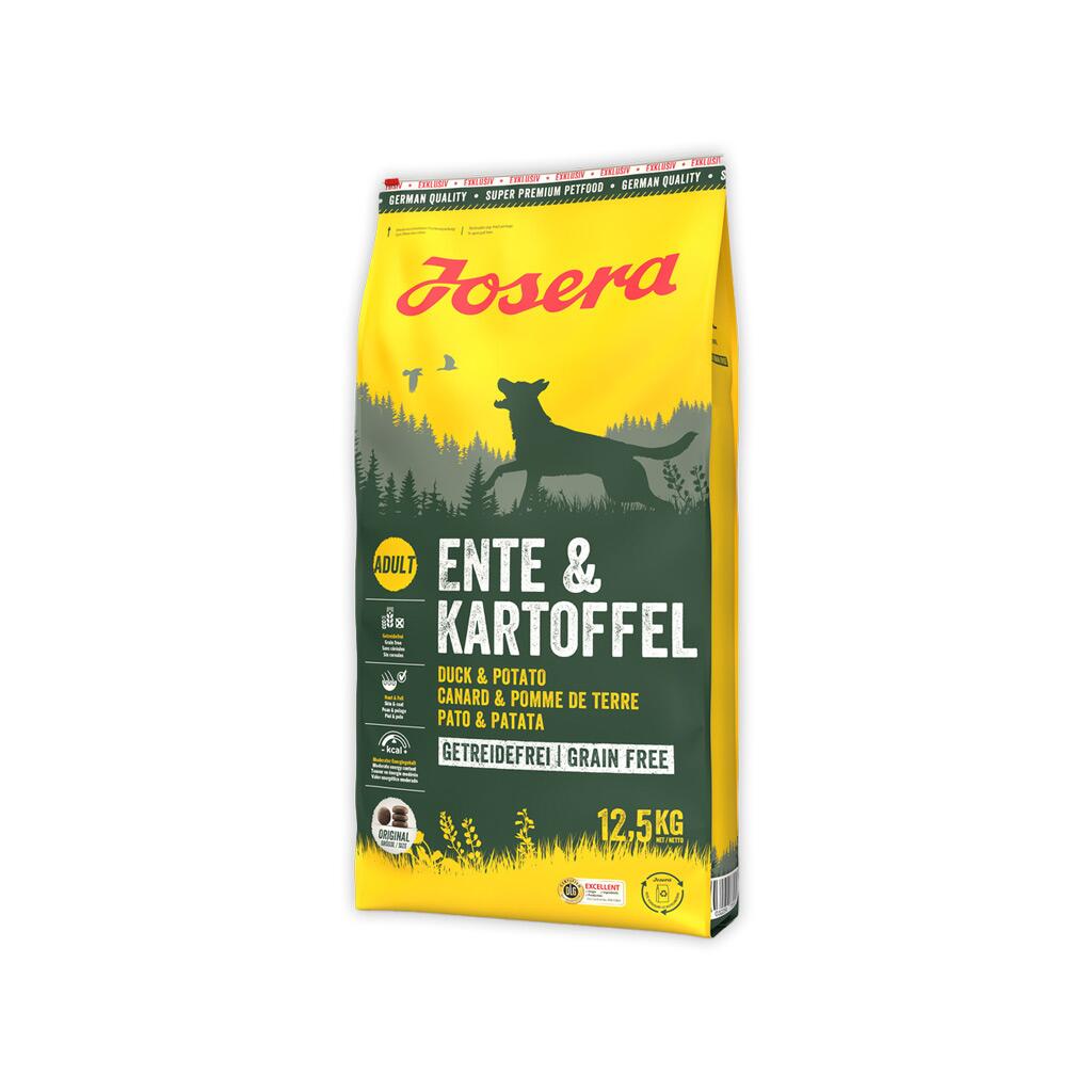 JOSERA Trockenfutter ENTE & KARTOFFEL für Hunde 12,5kg