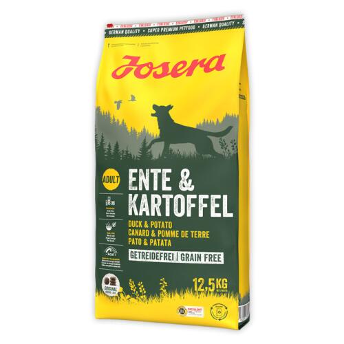 JOSERA Trockenfutter ENTE & KARTOFFEL für Hunde 15kg