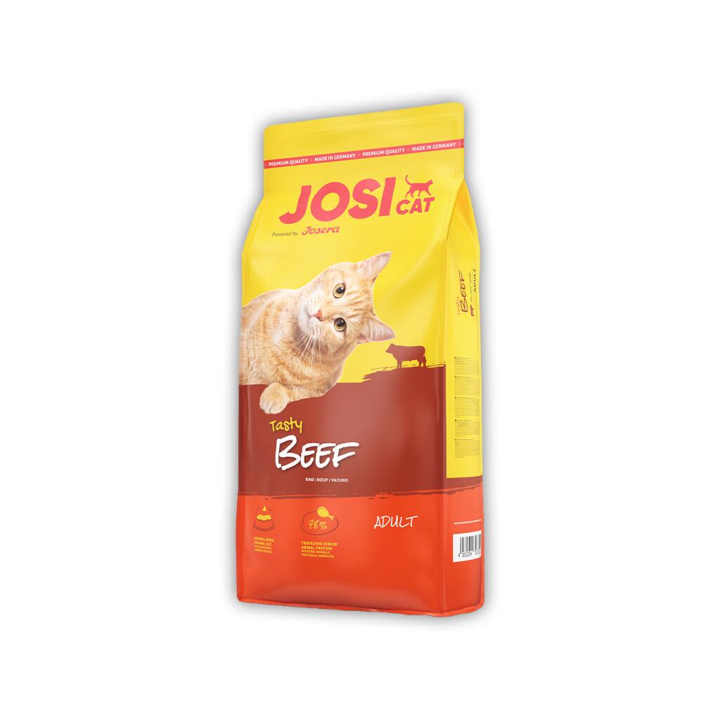 JOSICAT Trockenfutter TASTY BEEF für Katzen 10kg