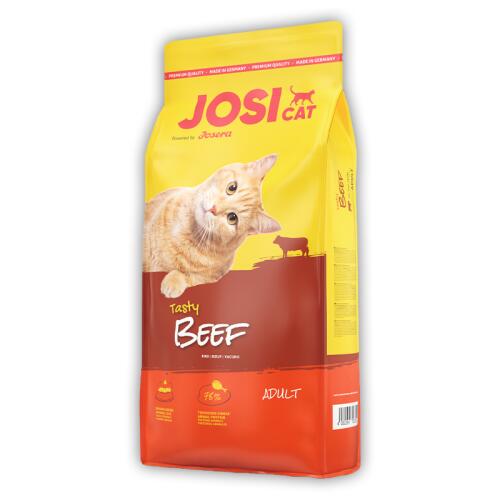 JOSICAT Trockenfutter TASTY BEEF für Katzen 10kg