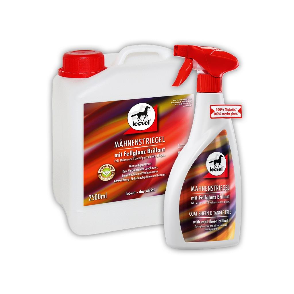 LEOVET Haarpflege MÄHNENSTRIEGEL für Pferde 2,5l