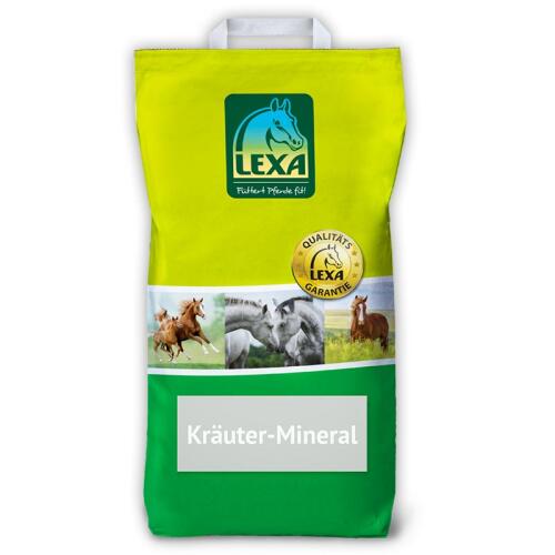 LEXA Mineralfutter KRÄUTER-MINERAL für Pferde 25kg