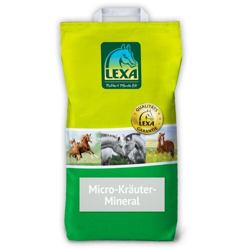 LEXA Mineralfutter MICRO-KRÄUTER-MINERAL für Pferde 9kg