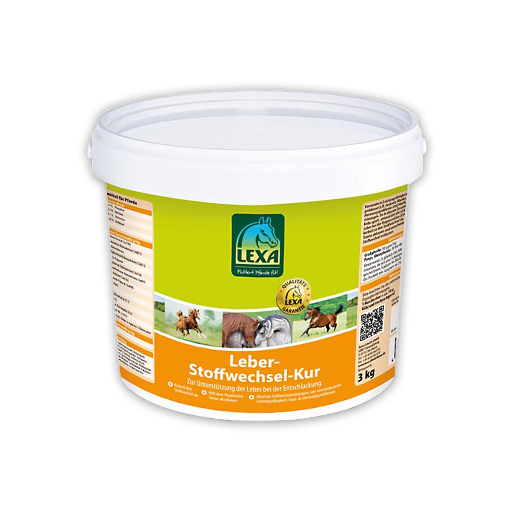 LEXA Ergänzungsfutter LEBER-STOFFWECHSEL-KUR für Pferde 3kg