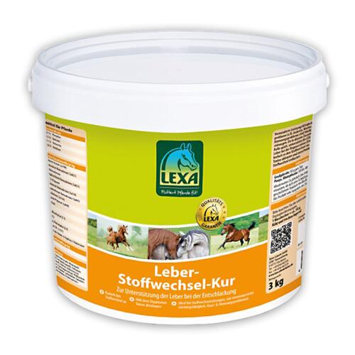 LEXA Ergänzungsfutter LEBER-STOFFWECHSEL-KUR für Pferde 3kg