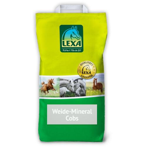 LEXA Mineralfutter WEIDE-MINERALCOBS für Pferde 25kg