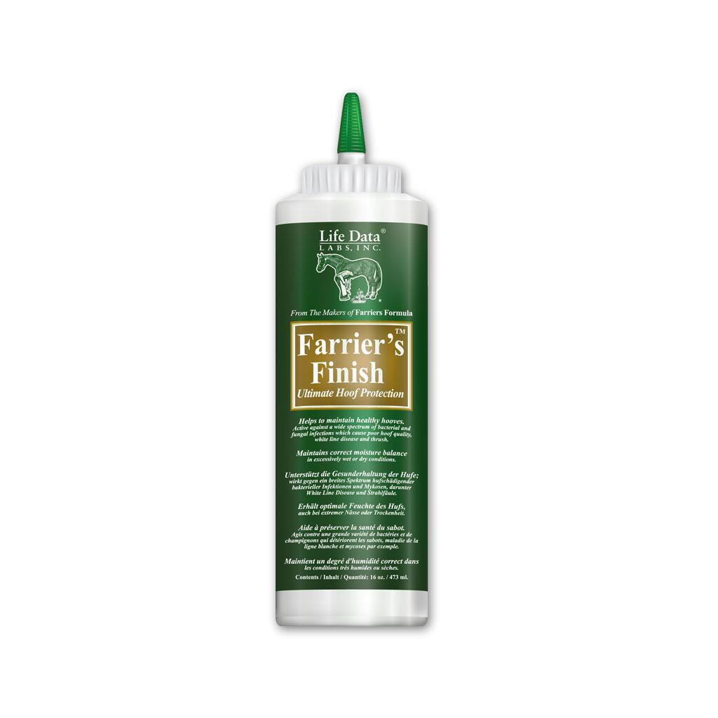 LIFE DATA LABS Hufpflege FARRIERS FINISH für Pferde 473ml