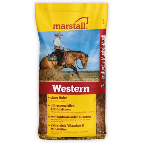 MARSTALL Futter WESTERN STRUKTUR-MÜSLI für Pferde 20kg