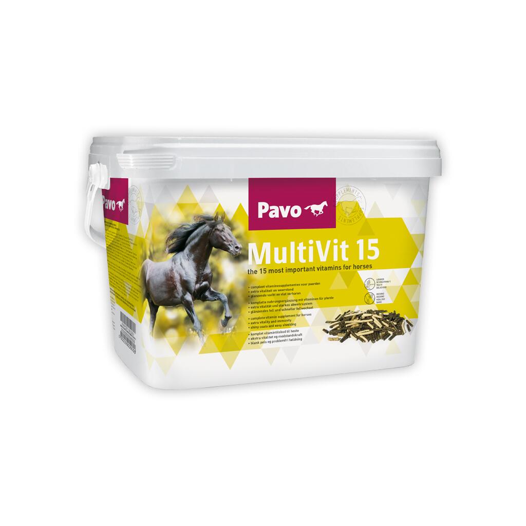 PAVO Ergänzungsfutter MULTIVIT 15 für Pferde 3kg