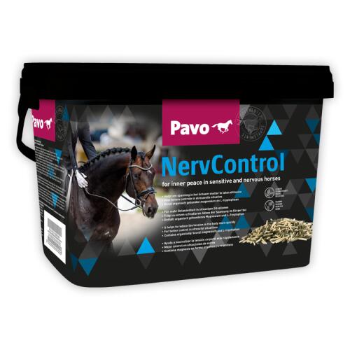 PAVO Ergänzungsfutter NERVCONTROL für Pferde 3kg