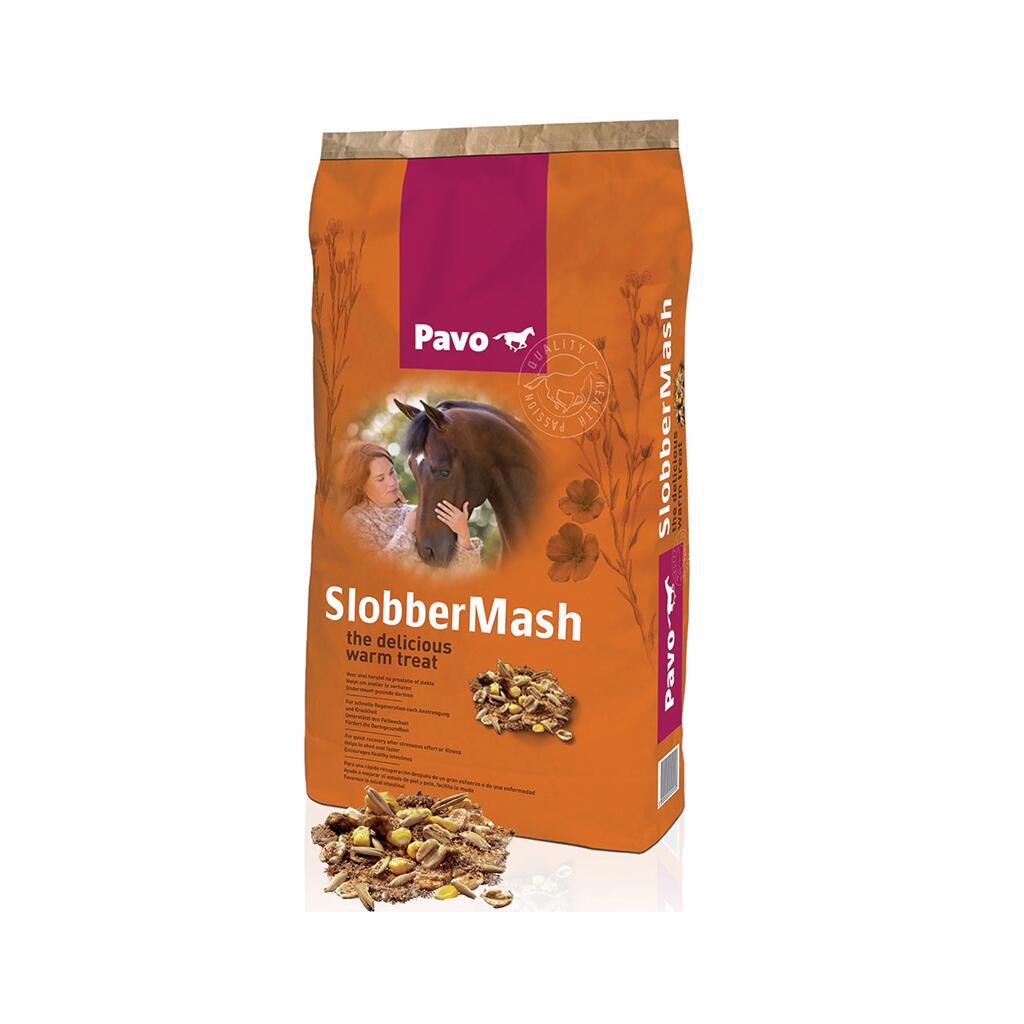 PAVO Futter SLOBBERMASH für Pferde 15kg