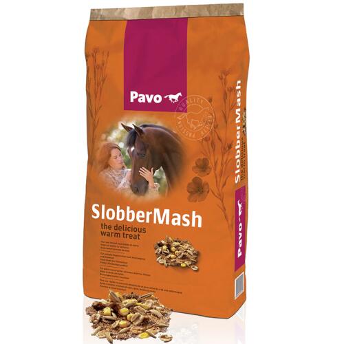 PAVO Futter SLOBBERMASH für Pferde 15kg