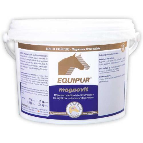 EQUIPUR Ergänzungsfutter MAGNOVIT für Pferde 3kg