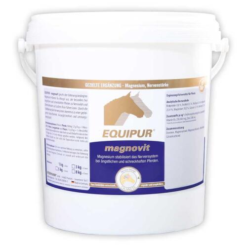 EQUIPUR Ergänzungsfutter MAGNOVIT für Pferde 5kg