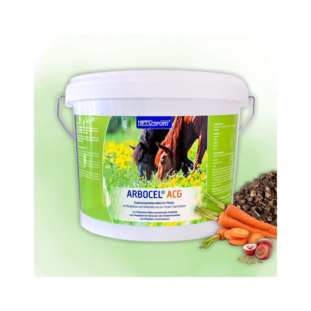 HIPPOSPORT Ergänzungsfutter ARBOCEL ACG für Pferde 10kg