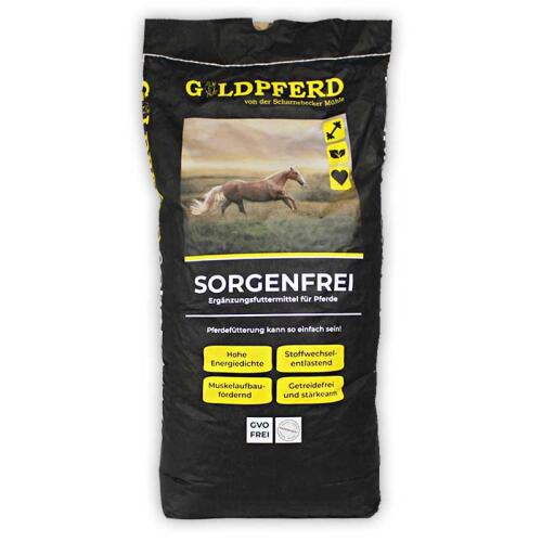 SCHARNEBECKER MÜHLE Futter GOLDPFERD SORGENFREI für Pferde 20kg