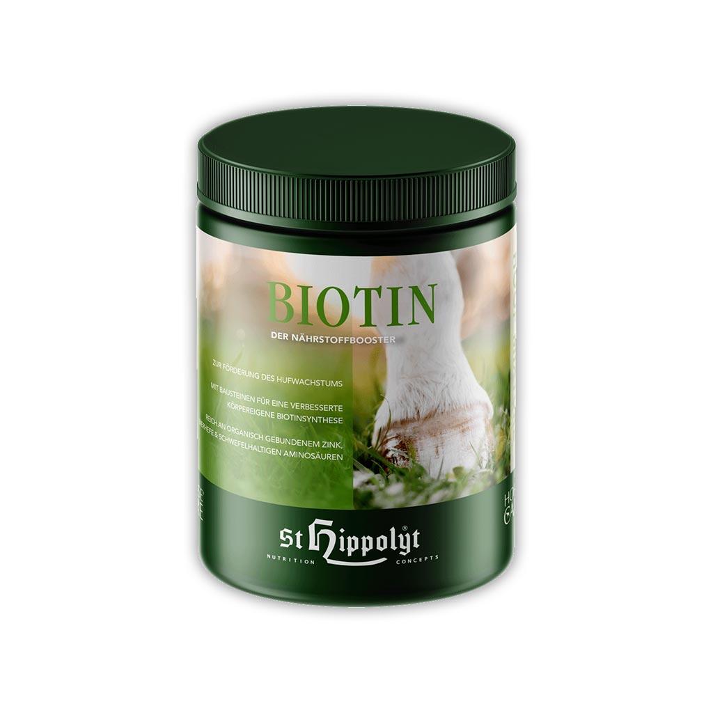 ST. HIPPOLYT Ergänzungsfutter BIOTIN für Pferde 1kg