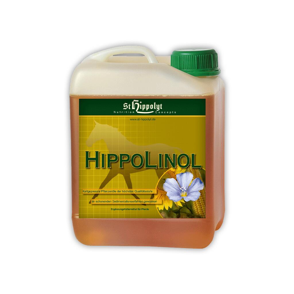 ST. HIPPOLYT Ergänzungsfutter HIPPOLINOL für Pferde 2,5l