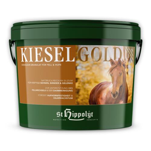 ST. HIPPOLYT Ergänzungsfutter KIESELGOLD für Pferde 4kg