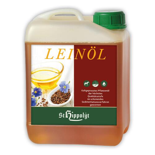 ST. HIPPOLYT Ergänzungsfutter LEINÖL für Pferde 2,5l