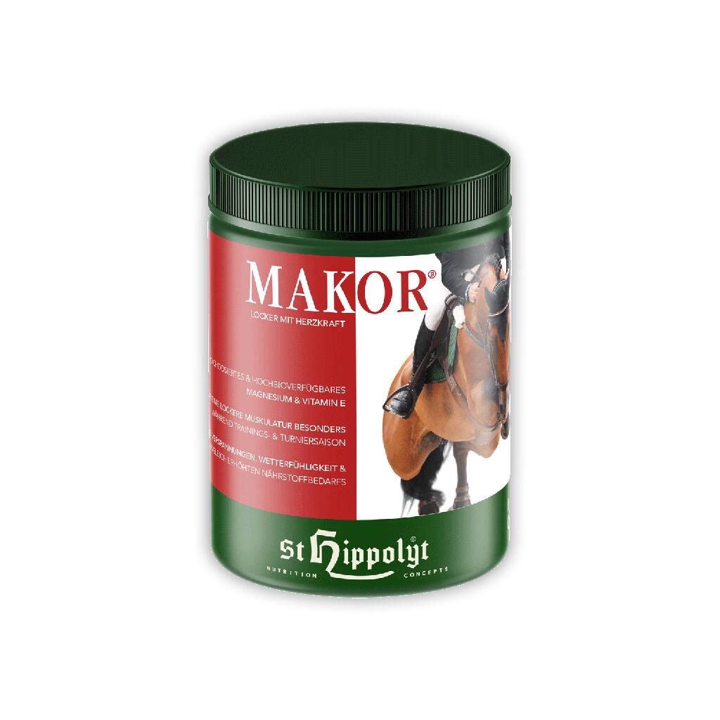 ST. HIPPOLYT Ergänzungsfutter MAKOR für Pferde 1kg