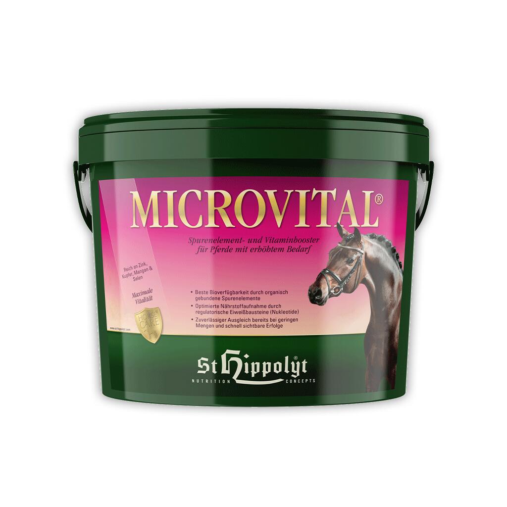 ST. HIPPOLYT Ergänzungsfutter MICROVITAL für Pferde 10kg