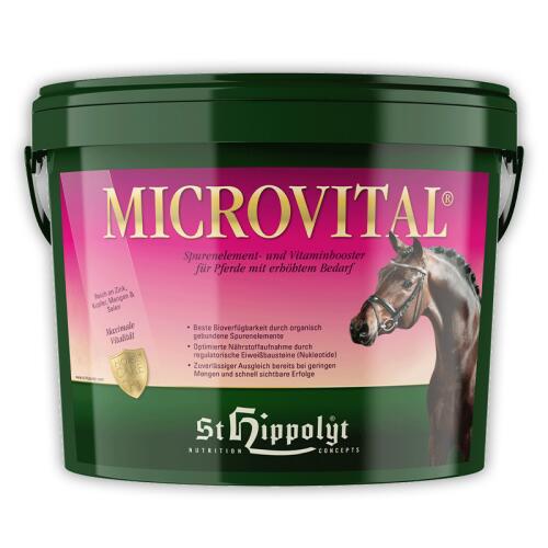 ST. HIPPOLYT Ergänzungsfutter MICROVITAL für Pferde 3kg